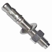 1/4"-20 X 1-3/4" Tie Wire Wedge Anchor, Carbon Steel, Zinc